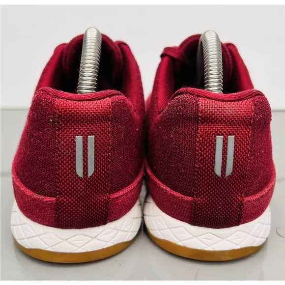 NOBULL Womens Canvas Trainers Size 8.5M Merlot/White/Gum Excellent Condition - Picture 3 of 15